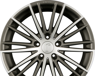 RONDELL 08RZ 8.50x19 5x108.0 ET 45 - felgi aluminiowe (kolor Antracytowy)