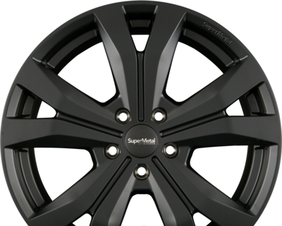 SuperMetal BULLET 8.00x18 5x112.0 ET 45 - felgi aluminiowe (kolor Czarny)