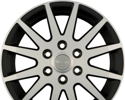 TOMASON TN1F 7.50x18 6x130.0 ET 54 - felgi aluminiowe (kolor Czarny)