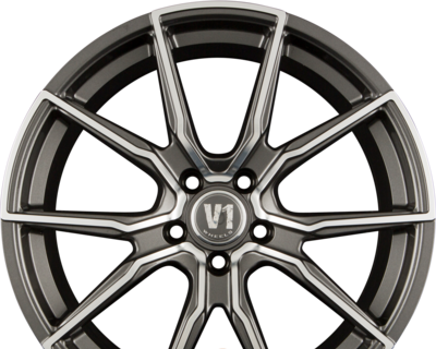 V1 Wheels V1 8.00x18 5x120.0 ET 45 - felgi aluminiowe (kolor Szary)
