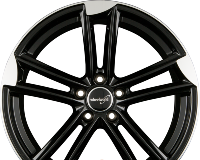 WHEELWORLD WH27 8.00x18 5x112.0 ET 25 - felgi aluminiowe (kolor Czarny)
