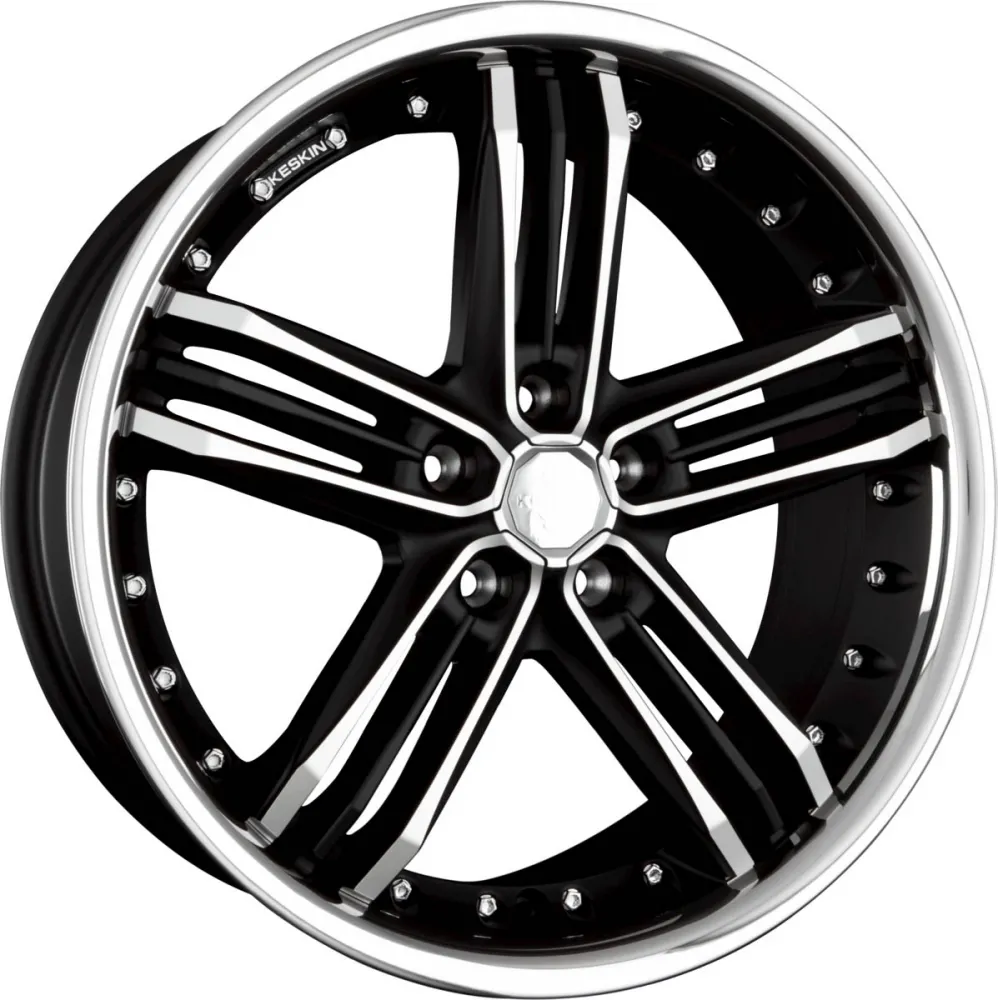 KESKIN KT11 Heaven 9.50x20 5x112.0 ET 45 - felgi aluminiowe (kolor Czarny) - zdjęcie dodatkowe nr 1