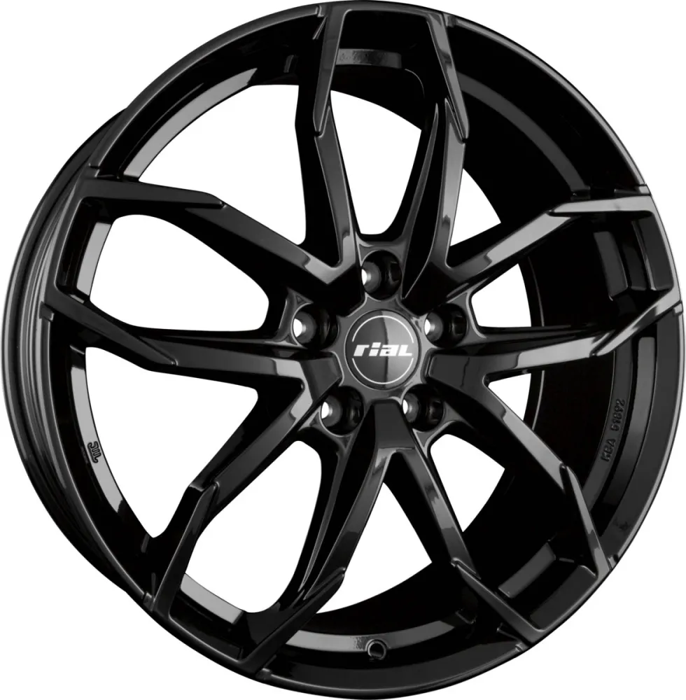 RIAL LUCCA 8.00x19 5x114.3 ET 40 - felgi aluminiowe (kolor Czarny) - zdjęcie główne