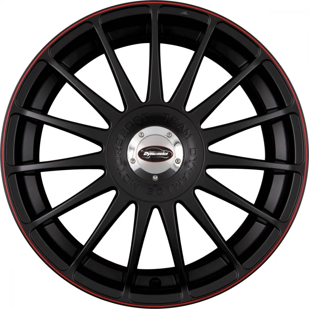 TEAM DYNAMICS MONZA RS 7.00x17 5x100.0 ET 45 - felgi aluminiowe (kolor Czarny) - zdjęcie główne