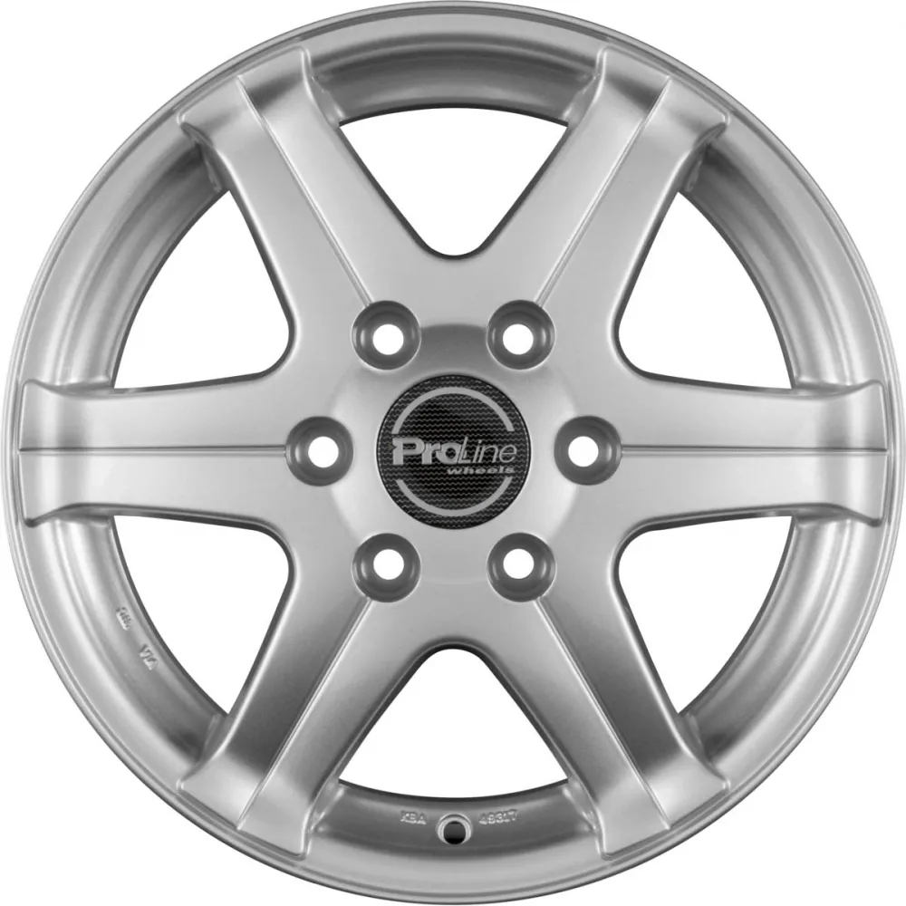ProLine Wheels PV/T 6.50x16 5x114.3 ET 48 - felgi aluminiowe (kolor Srebrny) - zdjęcie główne
