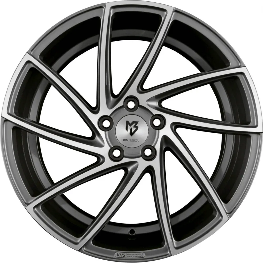 MB-DESIGN KV2 8.50x20 5x112.0 ET 45 - felgi aluminiowe (kolor Szary) - zdjęcie główne