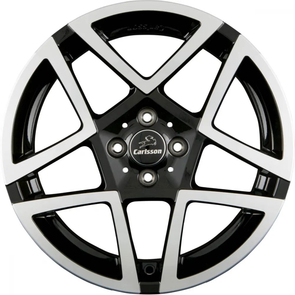 CARLSSON 1/5 REVO III 7.00x17 5x100.0 ET 42 - felgi aluminiowe (kolor Czarny) - zdjęcie główne