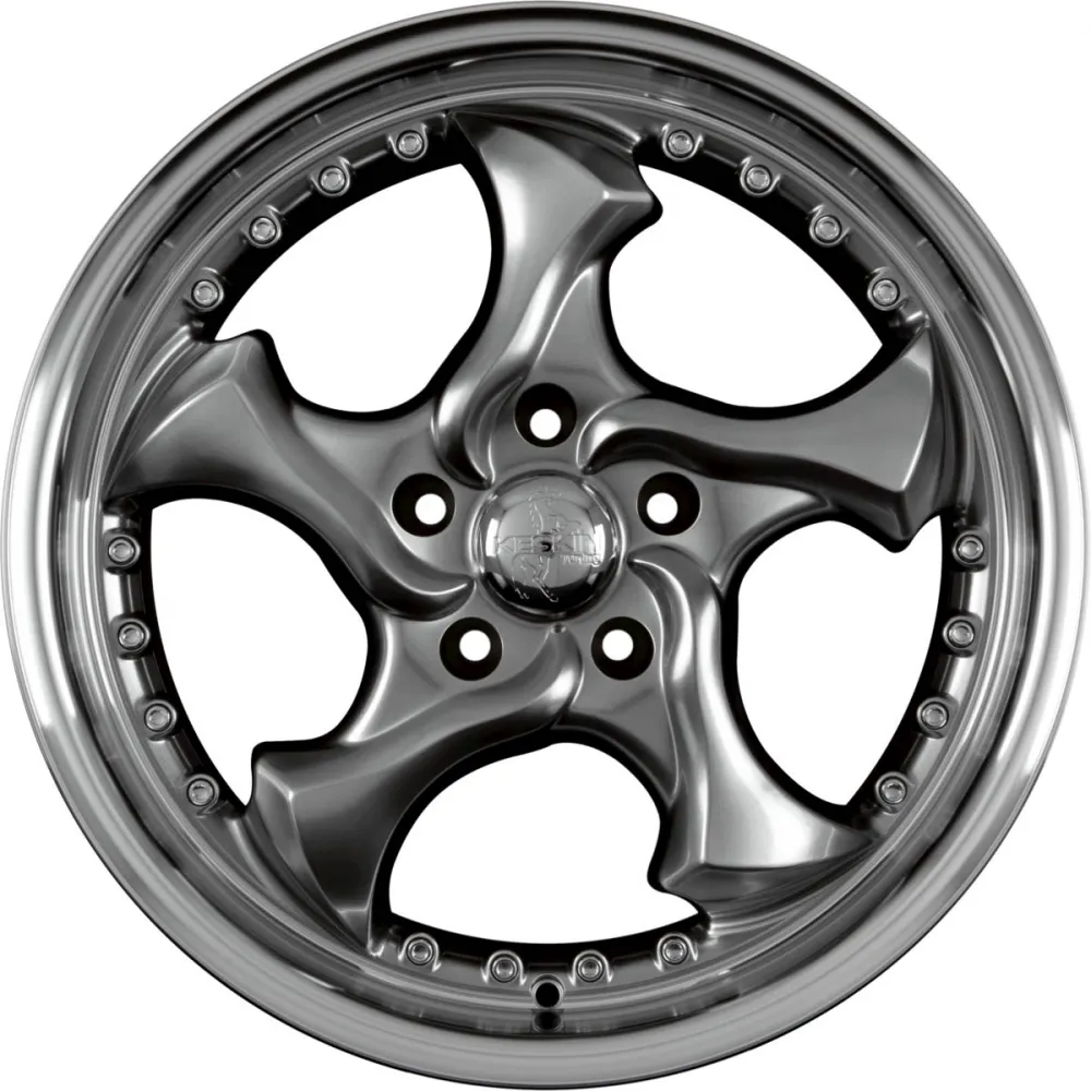 KESKIN KT 7 Crazy 9.50x18 4x100.0 ET 25 - felgi aluminiowe (kolor Szary) - zdjęcie główne