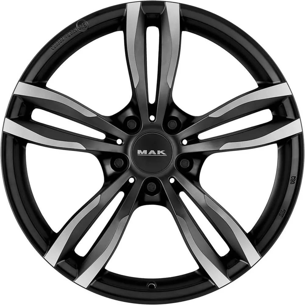 MAK LUFT 8.00x18 5x120.0 ET 30 - felgi aluminiowe (kolor Czarny) - zdjęcie dodatkowe nr 1