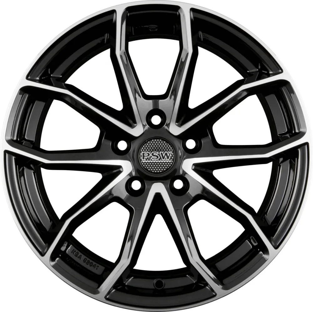 PSW Powerful Wheels MIAMI 6.50x16 5x112.0 ET 42 - felgi aluminiowe (kolor Czarny) - zdjęcie główne