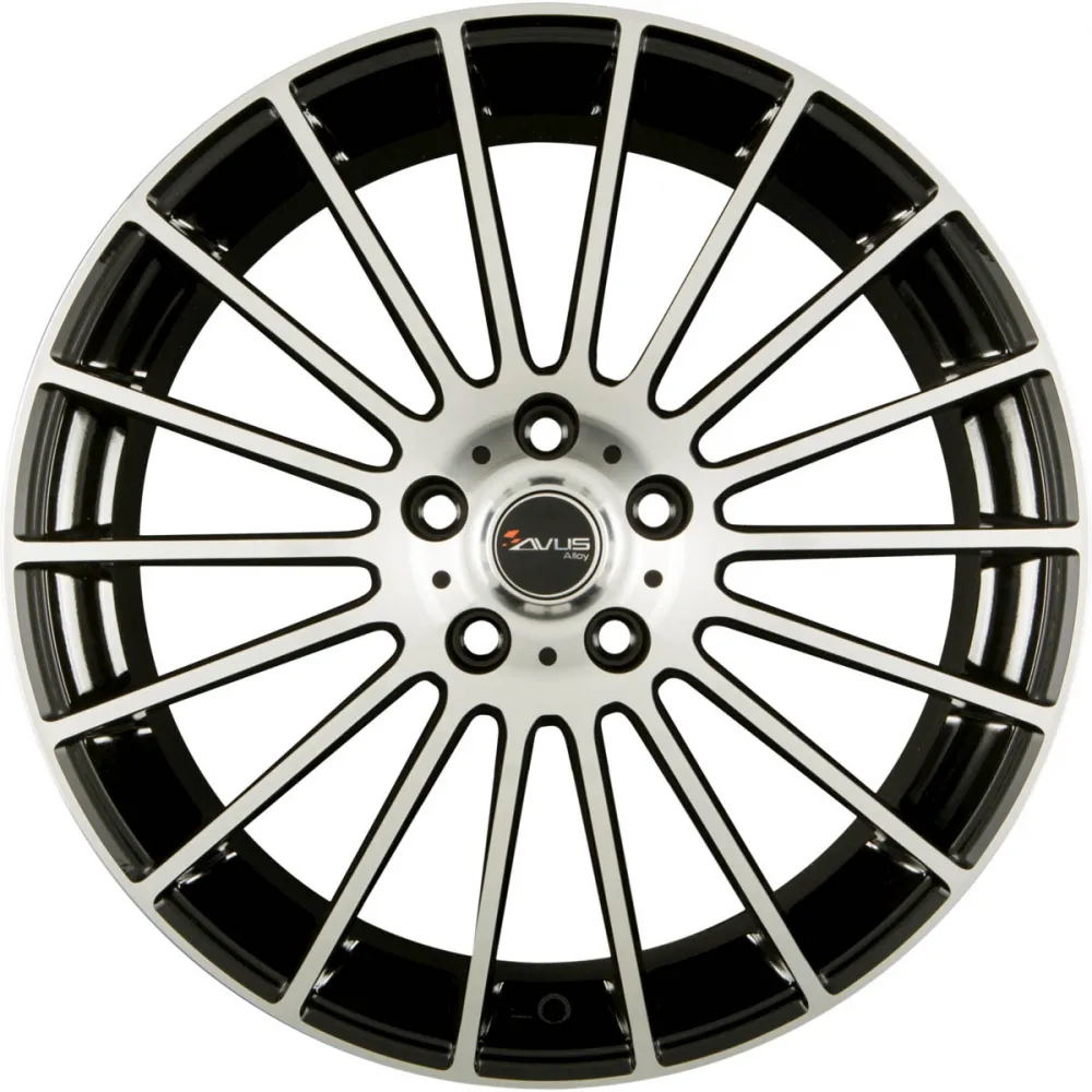 AVUS Racing AC-M03 6.50x16 5x100.0 ET 36 - felgi aluminiowe (kolor Czarny) - zdjęcie główne