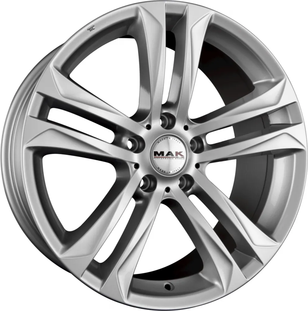 MAK BIMMER 8.00x17 5x120.0 ET 30 - felgi aluminiowe (kolor Srebrny) - zdjęcie dodatkowe nr 1