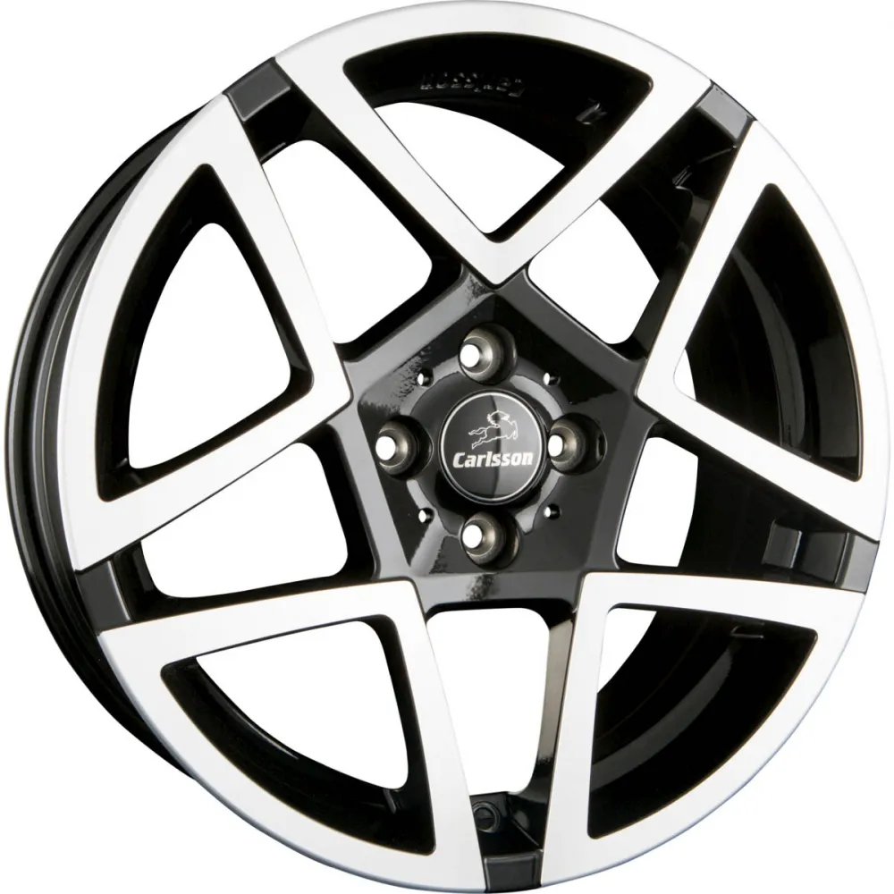 CARLSSON 1/5 REVO III 7.00x17 5x100.0 ET 42 - felgi aluminiowe (kolor Czarny) - zdjęcie dodatkowe nr 1