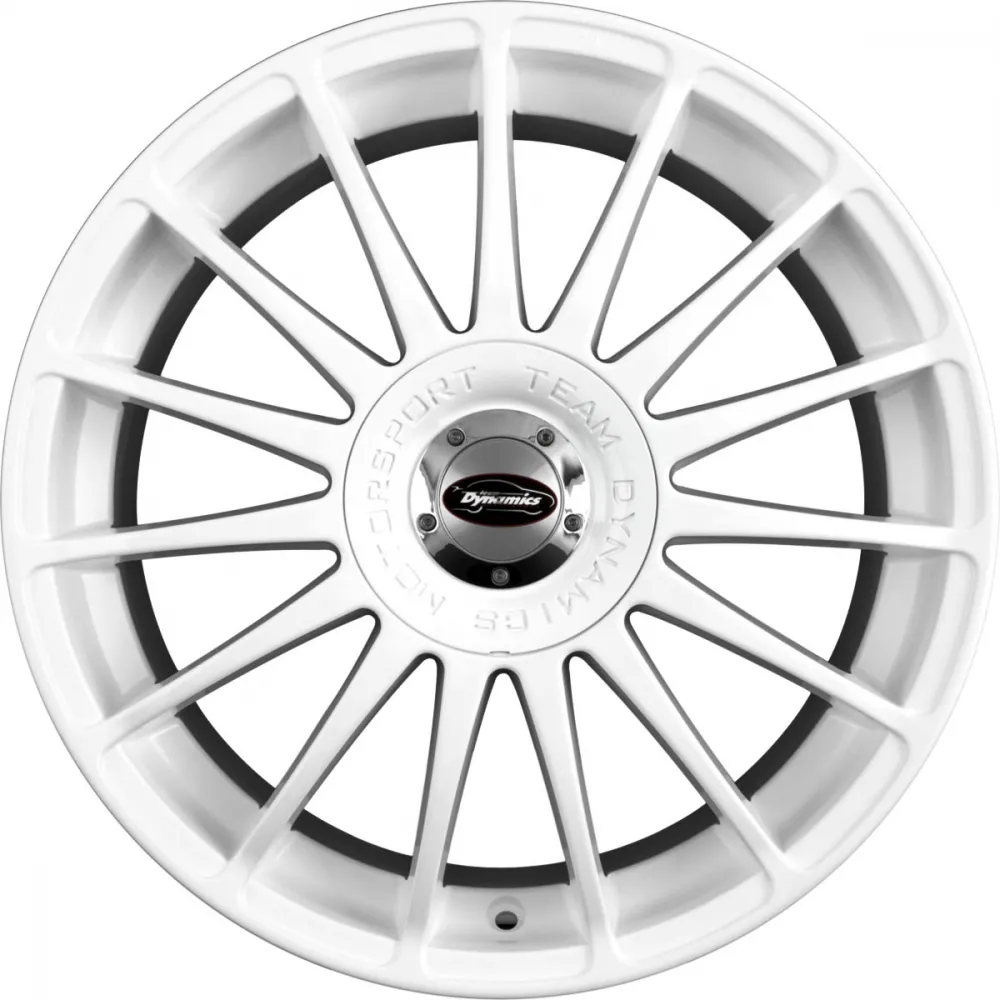 TEAM DYNAMICS MONZA R 7.50x18 5x100.0 ET 45 - felgi aluminiowe (kolor Biały) - zdjęcie główne