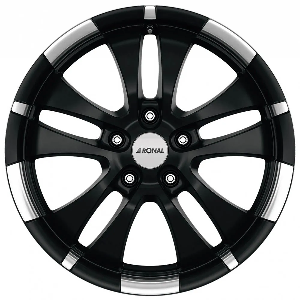 RONAL R59 7.50x18 5x112.0 ET 50 - felgi aluminiowe (kolor Czarny) - zdjęcie dodatkowe nr 1