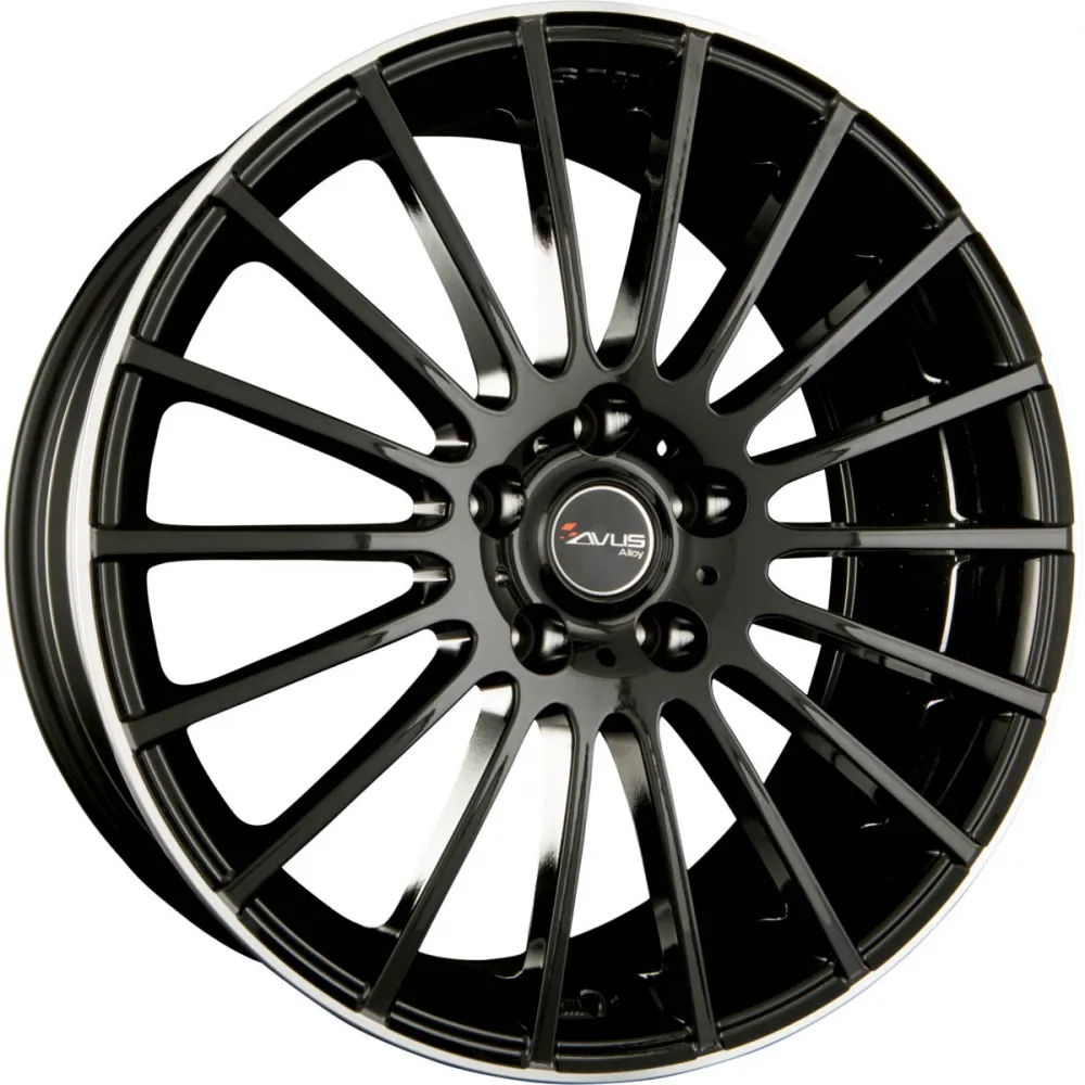 AVUS Racing AC-M03 8.00x18 5x112.0 ET 45 - felgi aluminiowe (kolor Czarny) - zdjęcie dodatkowe nr 1