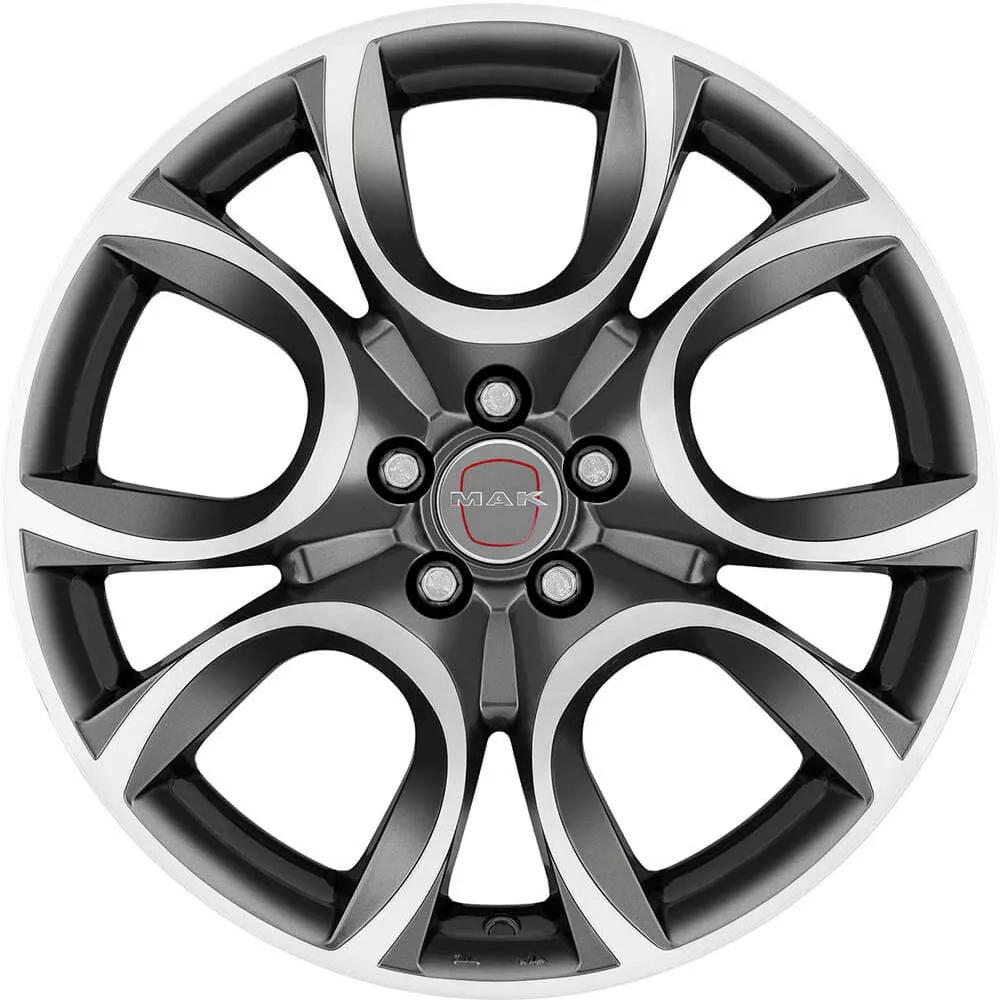 MAK TORINO 7.50x17 5x98.0 ET 35 - felgi aluminiowe (kolor Grafitowy) - zdjęcie dodatkowe nr 1