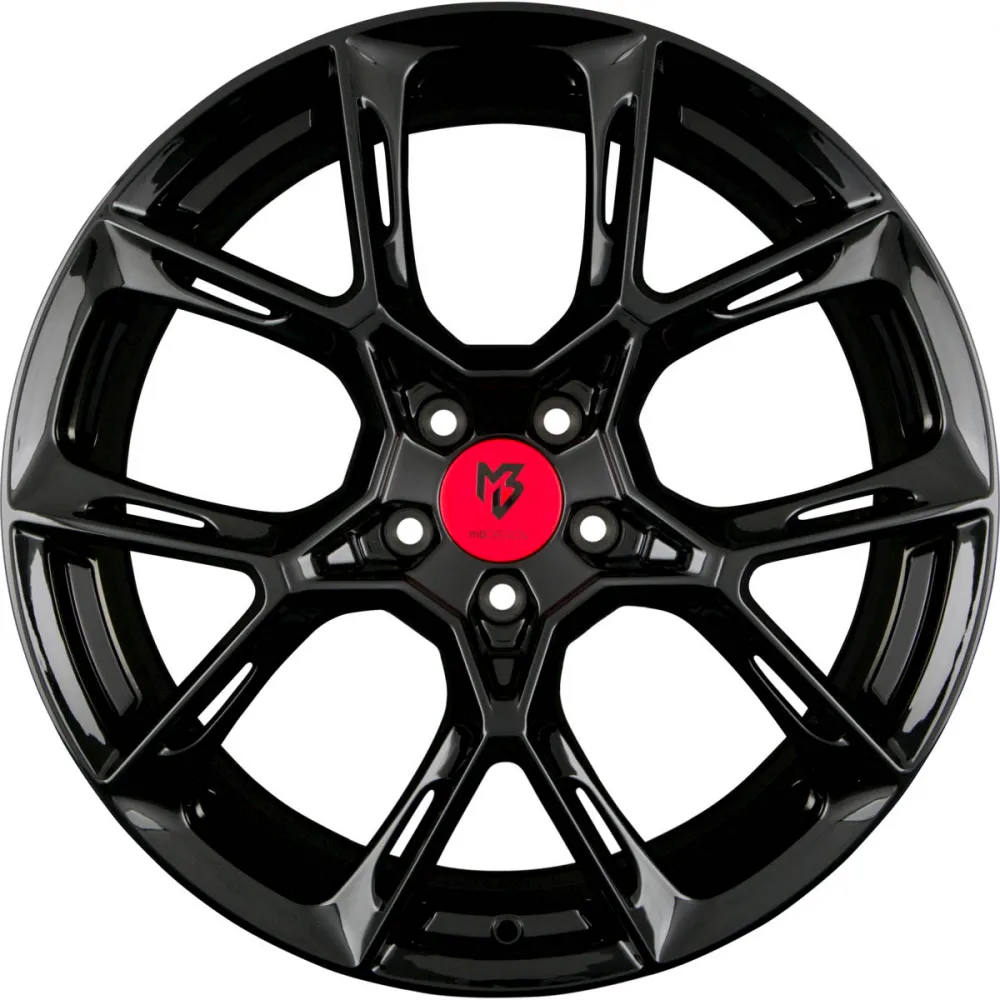 MB-DESIGN KX1 8.50x20 5x112.0 ET 45 - felgi aluminiowe (kolor Czarny) - zdjęcie główne