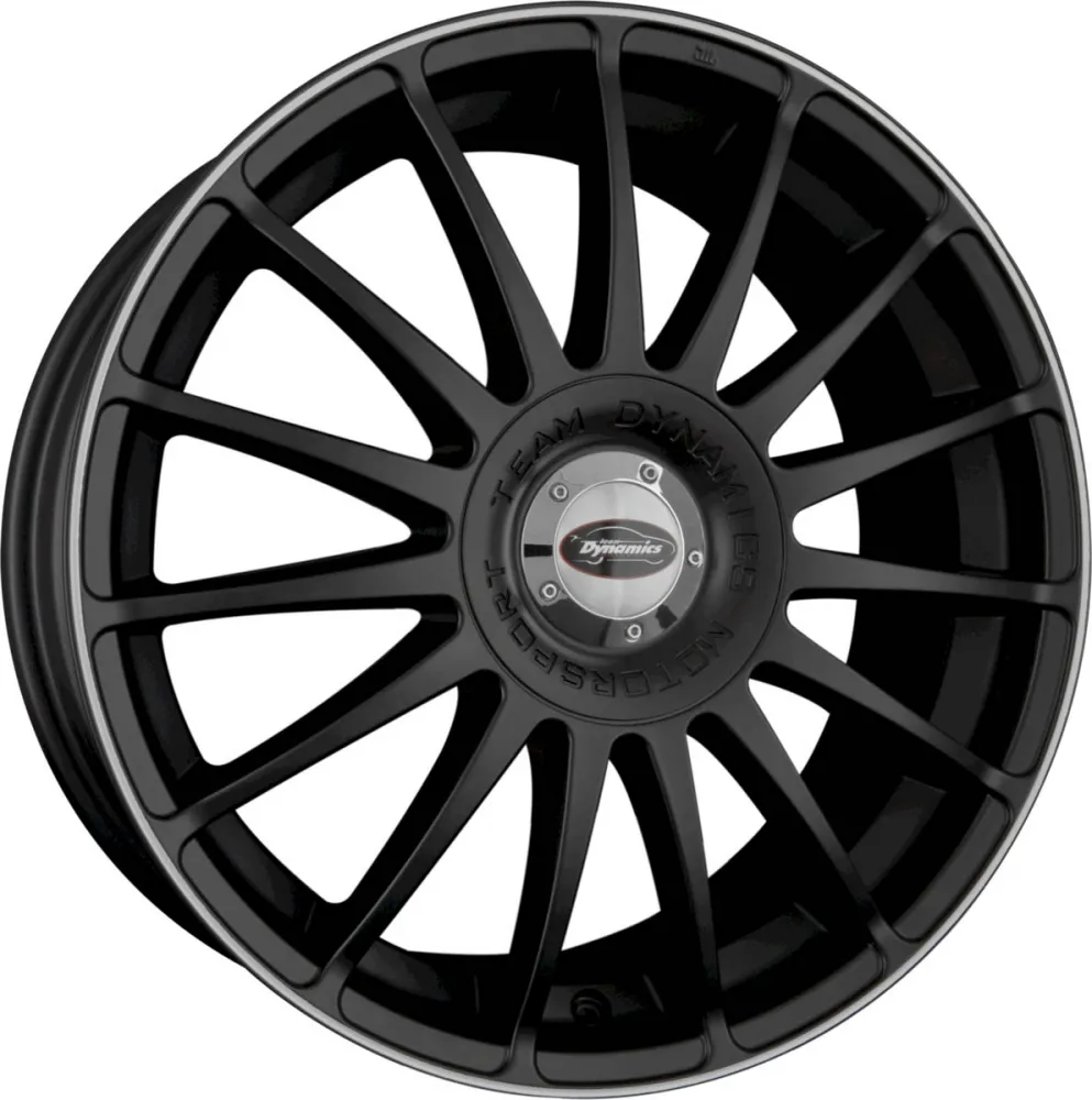 TEAM DYNAMICS MONZA RS 7.00x17 5x105.0 ET 38 - felgi aluminiowe (kolor Czarny) - zdjęcie dodatkowe nr 1
