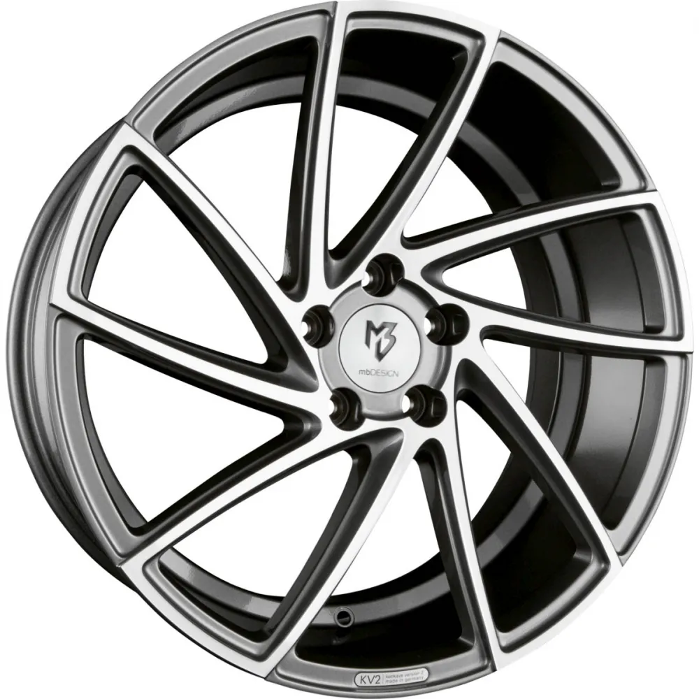 MB-DESIGN KV2 8.50x20 5x112.0 ET 45 - felgi aluminiowe (kolor Szary) - zdjęcie dodatkowe nr 1