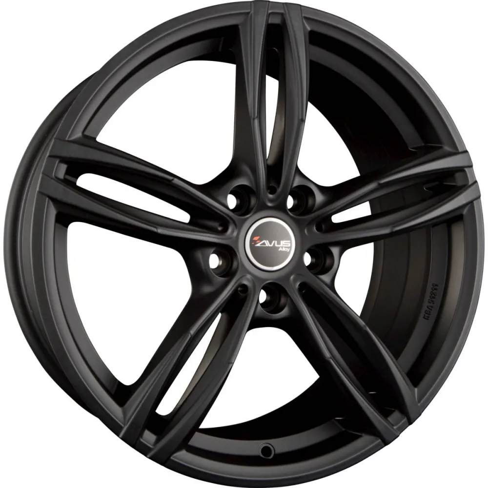 AVUS Racing AF15 8.50x19 5x114.3 ET 45 - felgi aluminiowe (kolor Czarny) - zdjęcie dodatkowe nr 1