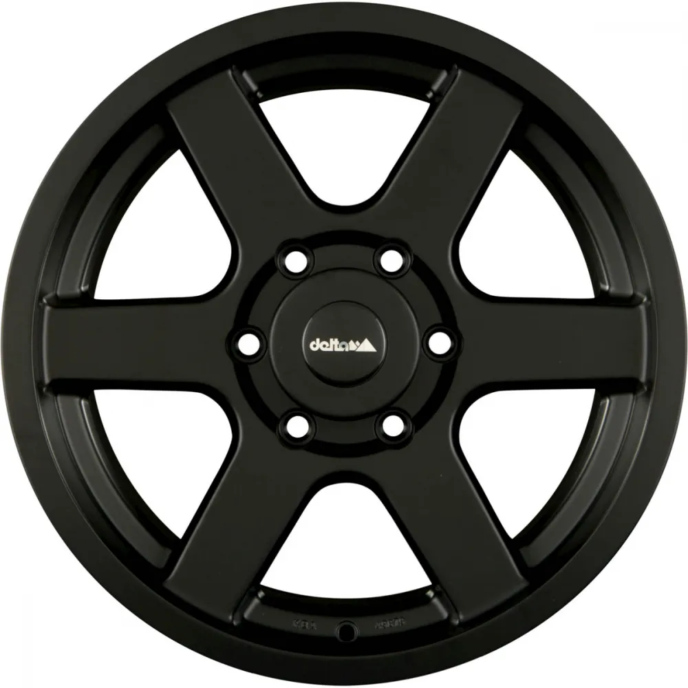 DELTA 4x4 AVVENTURA 8.50x17 6x114.3 ET 30 - felgi aluminiowe (kolor Czarny) - zdjęcie główne
