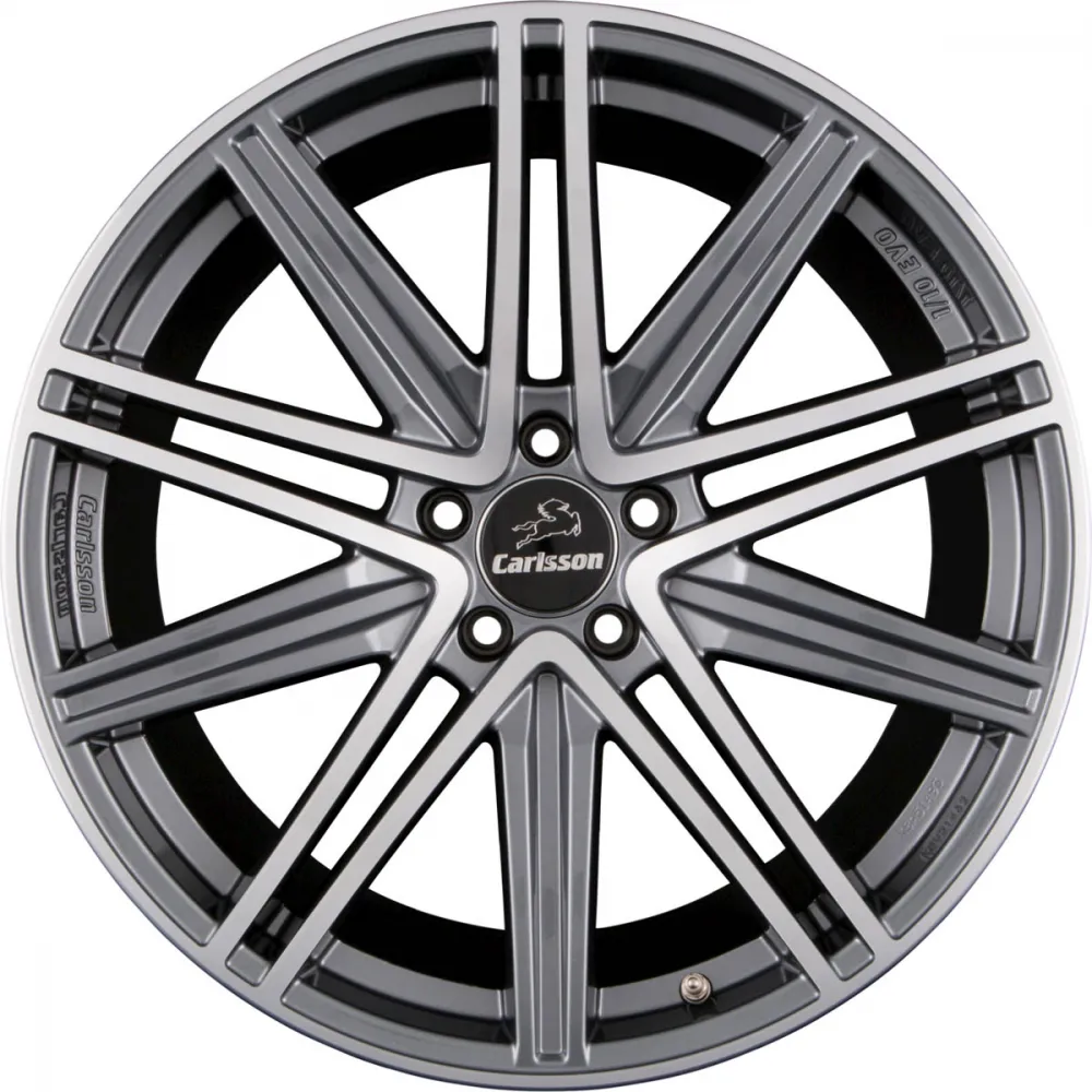 CARLSSON 1/10 EVO 10.50x20 5x112.0 ET 45 - felgi aluminiowe (kolor Szary) - zdjęcie główne