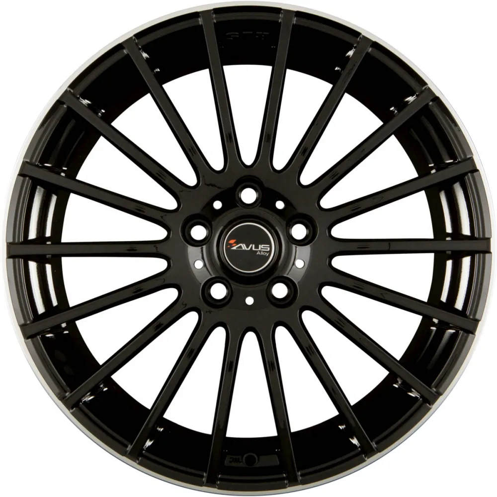 AVUS Racing AC-M03 8.00x18 5x112.0 ET 45 - felgi aluminiowe (kolor Czarny) - zdjęcie główne