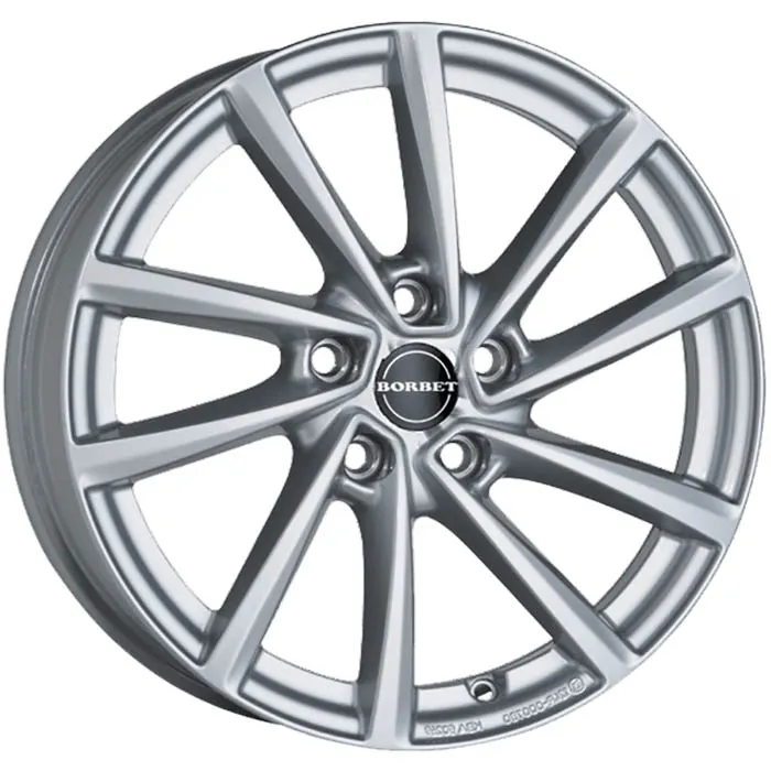 BORBET V 7.00x17 5x112.0 ET 54 - felgi aluminiowe (kolor Srebrny) - zdjęcie główne