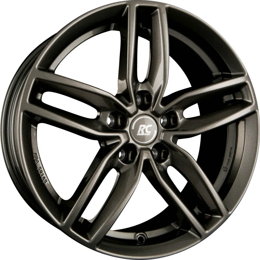 BROCK / RC RC29 8.00x19 5x108.0 ET 43 - felgi aluminiowe (kolor Grafitowy) - zdjęcie dodatkowe nr 1