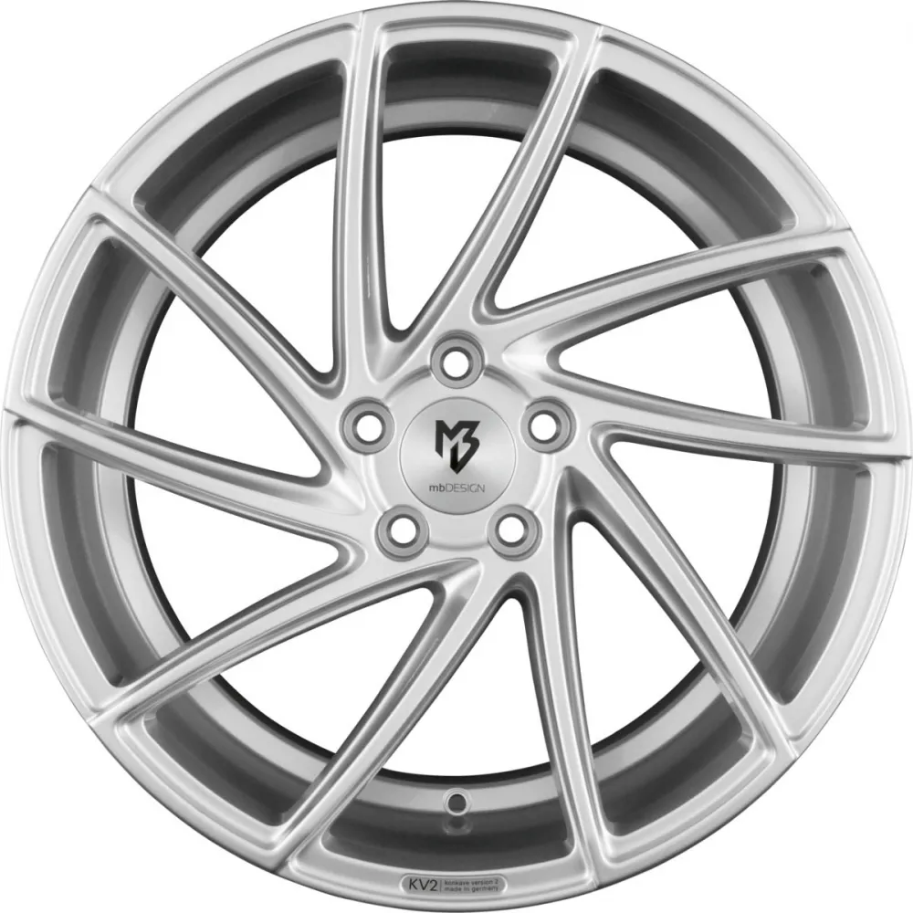 MB-DESIGN KV2 8.50x20 5x115.0 ET 40 - felgi aluminiowe (kolor Srebrny) - zdjęcie główne