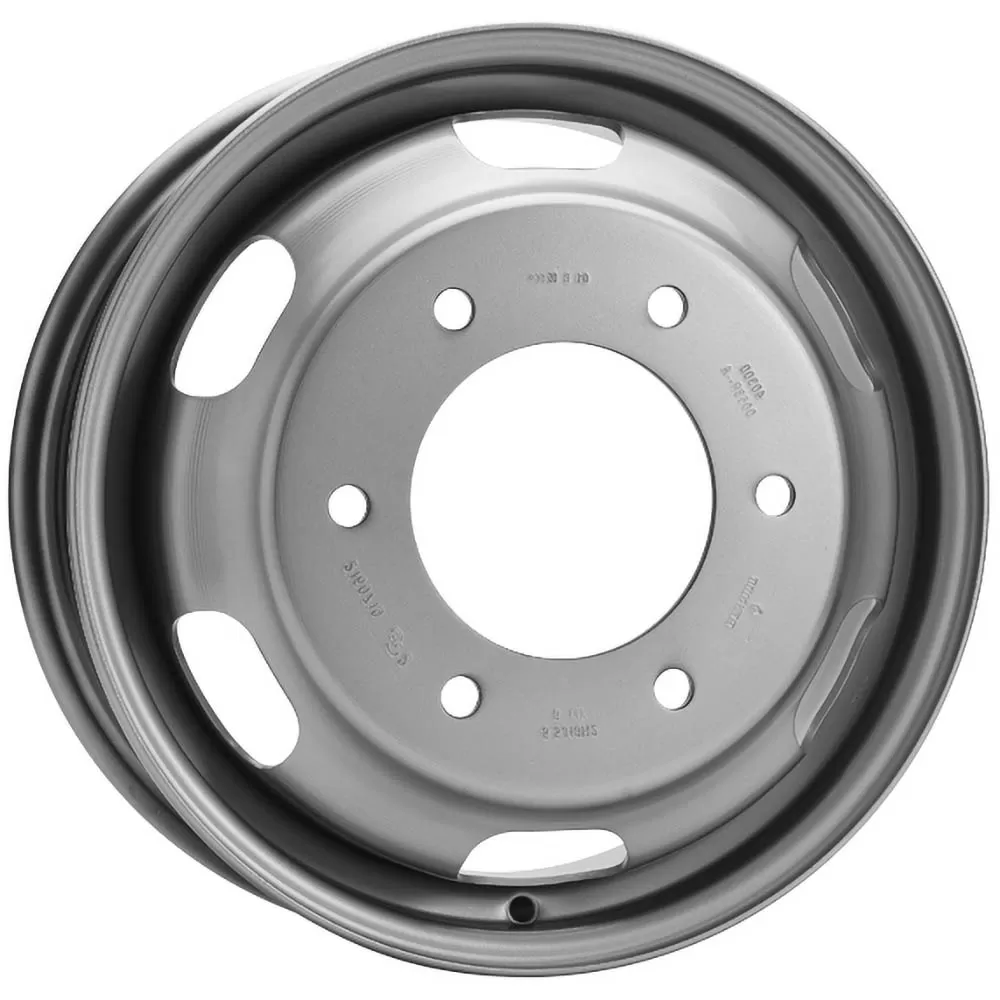 Alcar Stahlrad Master/Mascot Zwillingsrad (W62) 10.09- /  NISSAN NV400 (11.2012-) / OPEL Movano II (03.2010-) 5.50x16 6x200.0 ET 0 - felgi stalowe (kolor Srebrny) - zdjęcie główne