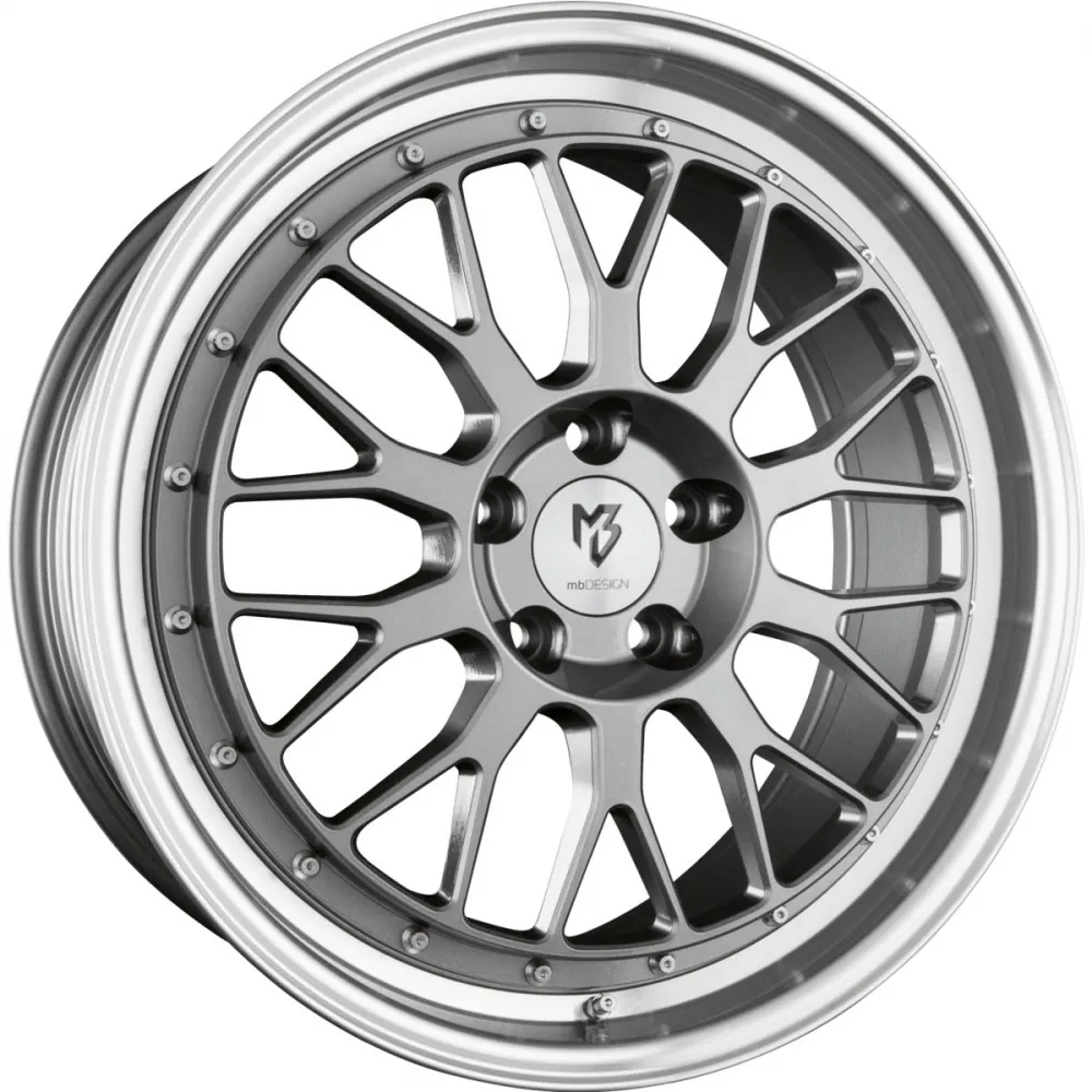 MB-DESIGN LV1 9.00x20 5x112.0 ET 42 - felgi aluminiowe (kolor Grafitowy) - zdjęcie dodatkowe nr 1