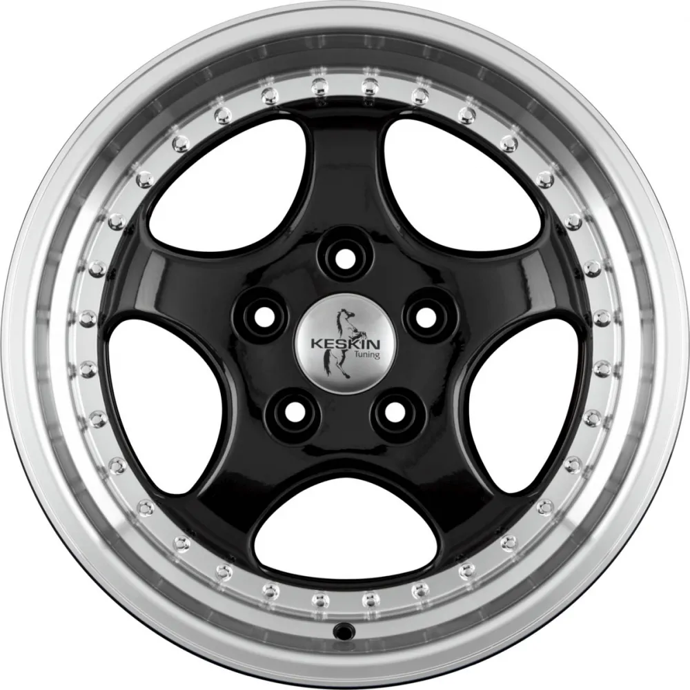 KESKIN KT 2 Cup 8.50x18 5x130.0 ET 52 - felgi aluminiowe (kolor Czarny) - zdjęcie główne