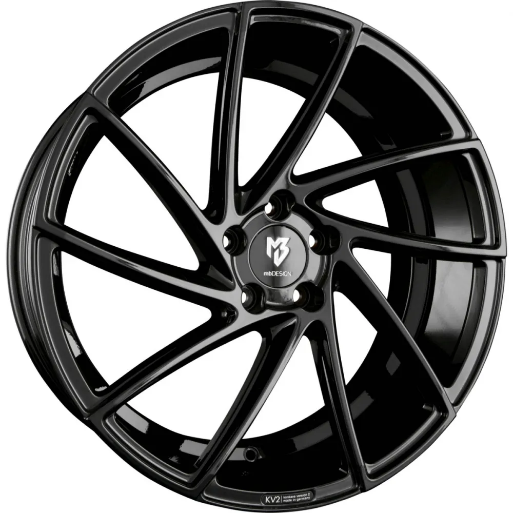 MB-DESIGN KV2 8.50x20 5x115.0 ET 40 - felgi aluminiowe (kolor Czarny) - zdjęcie dodatkowe nr 1