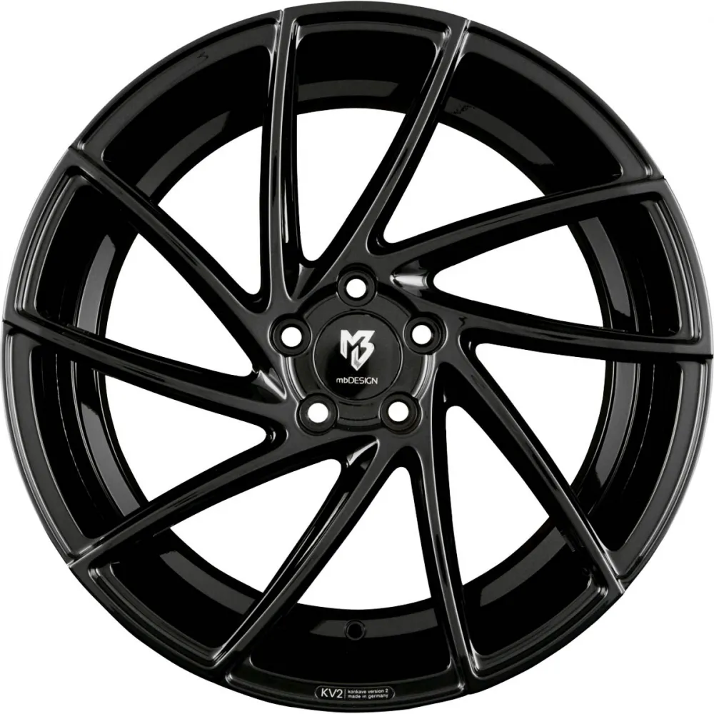 MB-DESIGN KV2 8.50x20 5x115.0 ET 40 - felgi aluminiowe (kolor Czarny) - zdjęcie główne