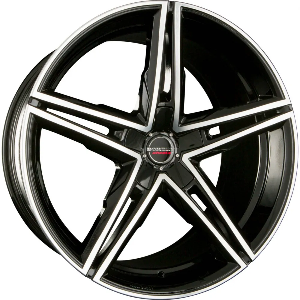 BORBET XRS 10.50x20 5x108.0 ET 40 - felgi aluminiowe (kolor Czarny) - zdjęcie dodatkowe nr 1