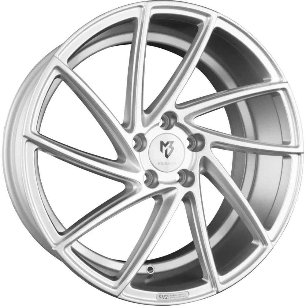 MB-DESIGN KV2 8.50x20 5x115.0 ET 40 - felgi aluminiowe (kolor Srebrny) - zdjęcie dodatkowe nr 1