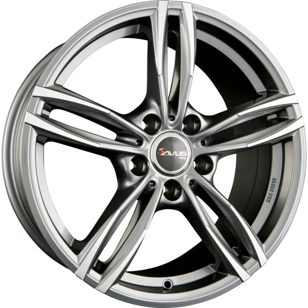 AVUS Racing AF15 7.50x17 5x114.3 ET 40 - felgi aluminiowe (kolor Antracytowy) - zdjęcie dodatkowe nr 1