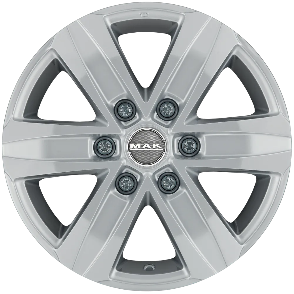 MAK STONE 6 6.50x16 6x130.0 ET 62 - felgi aluminiowe (kolor Srebrny) - zdjęcie dodatkowe nr 2