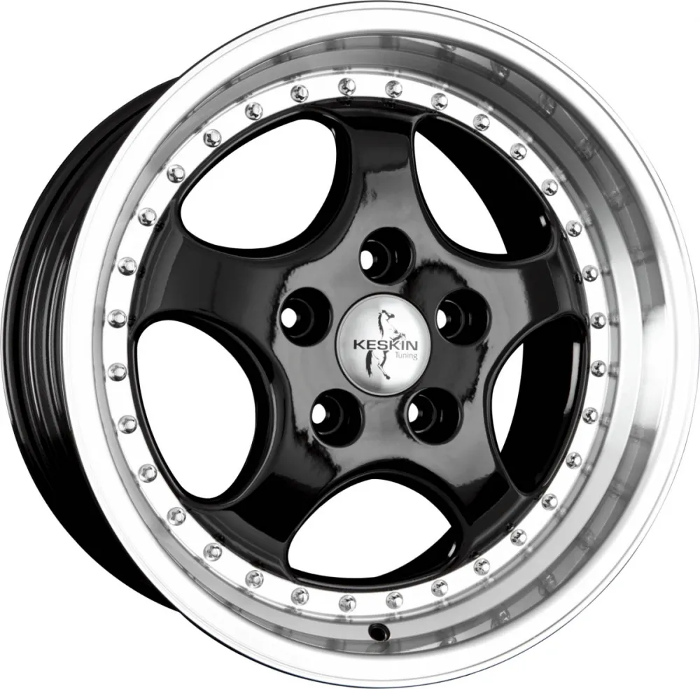 KESKIN KT 2 Cup 8.50x18 5x130.0 ET 52 - felgi aluminiowe (kolor Czarny) - zdjęcie dodatkowe nr 1