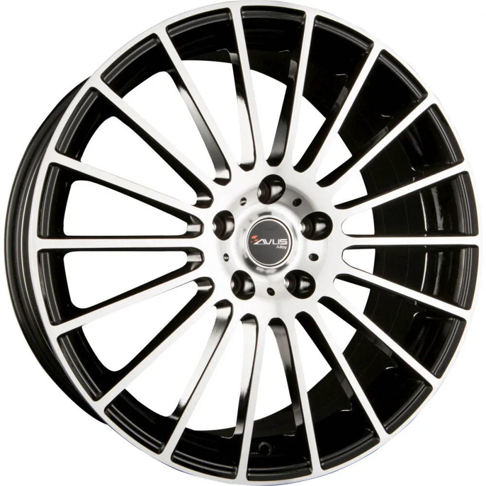 AVUS Racing AC-M03 6.50x16 5x100.0 ET 36 - felgi aluminiowe (kolor Czarny) - zdjęcie dodatkowe nr 1