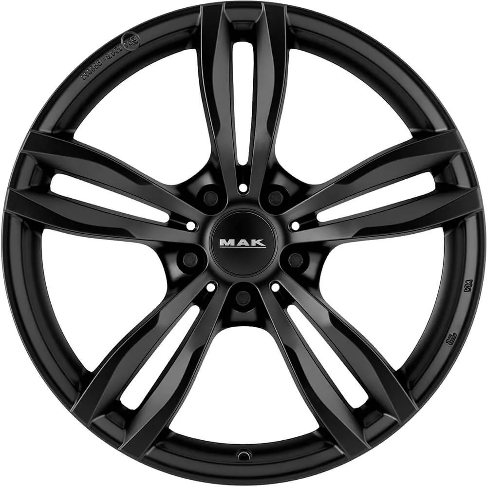 MAK LUFT 8.00x18 5x112.0 ET 30 - felgi aluminiowe (kolor Czarny) - zdjęcie dodatkowe nr 1