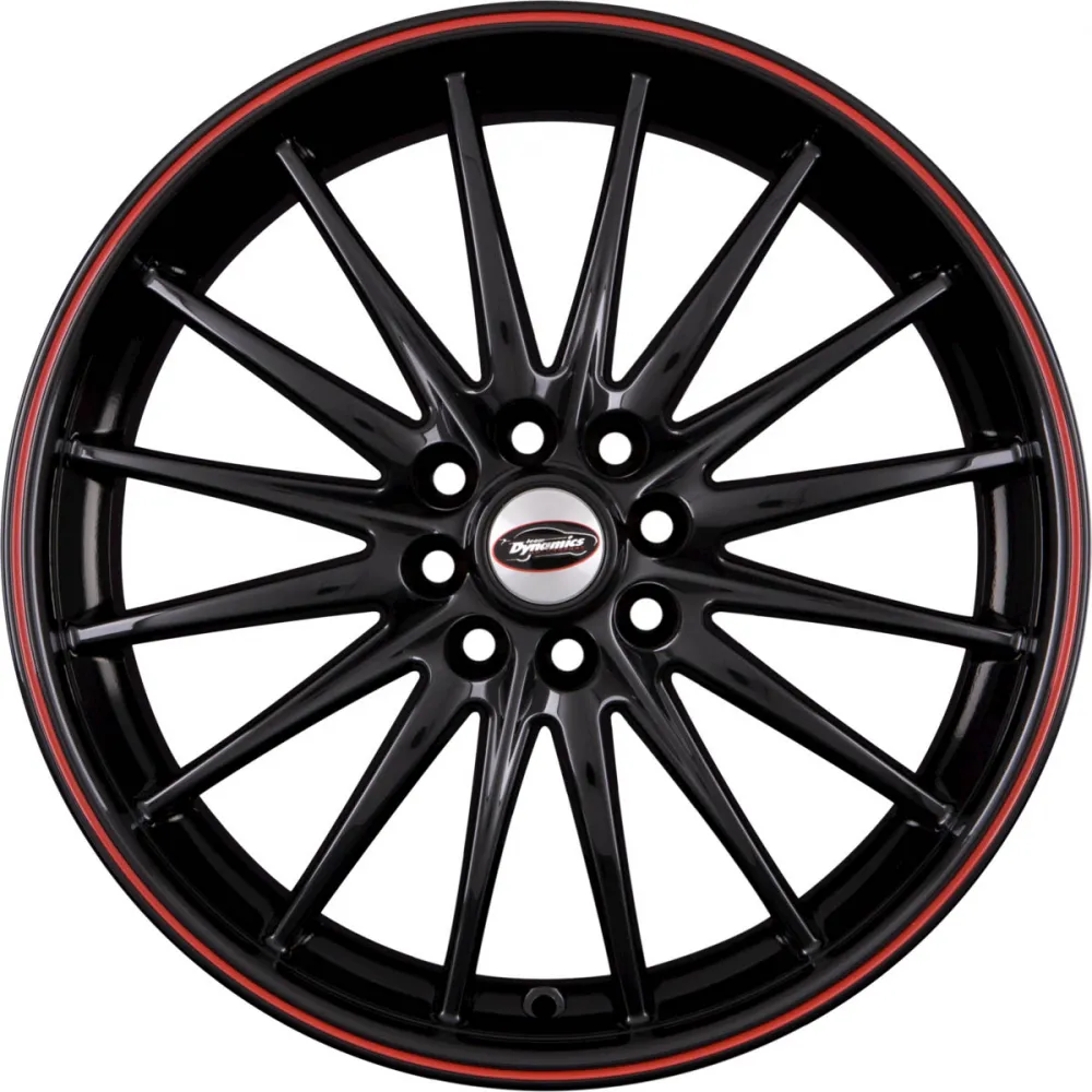 TEAM DYNAMICS JET RS 7.00x17 4x100.0 ET 38 - felgi aluminiowe (kolor Czerwony) - zdjęcie główne