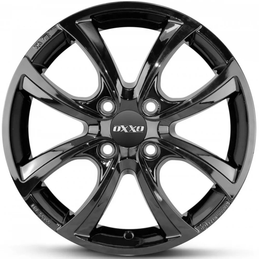 OXXO TELESTO (OX10) 5.00x15 4x100.0 ET 32 - felgi aluminiowe (kolor Czarny) - zdjęcie główne