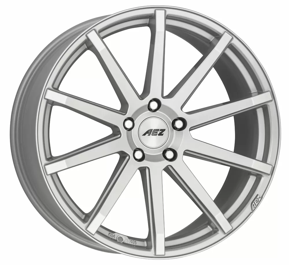 Aez Straight shine 8.00x18 5x112.0 ET 40 - felgi aluminiowe (kolor Srebrny) - zdjęcie główne