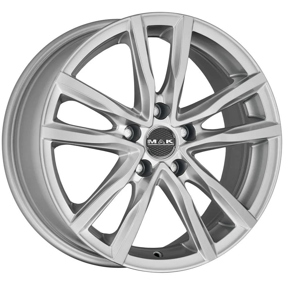 MAK MILANO 5 7.00x17 5x100.0 ET 55 - felgi aluminiowe (kolor Srebrny) - zdjęcie dodatkowe nr 1