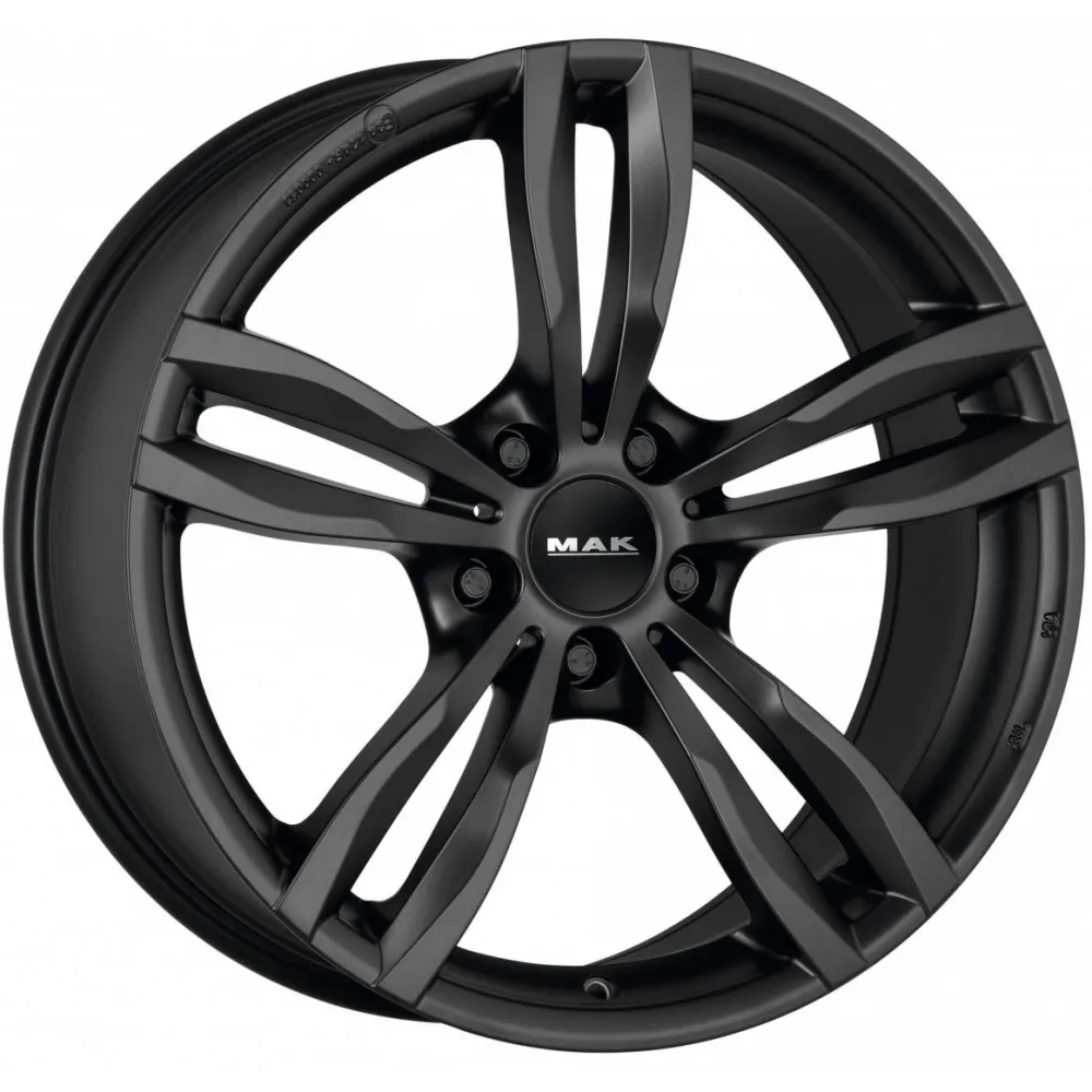 MAK LUFT 8.00x17 5x120.0 ET 43 - felgi aluminiowe (kolor Czarny) - zdjęcie główne