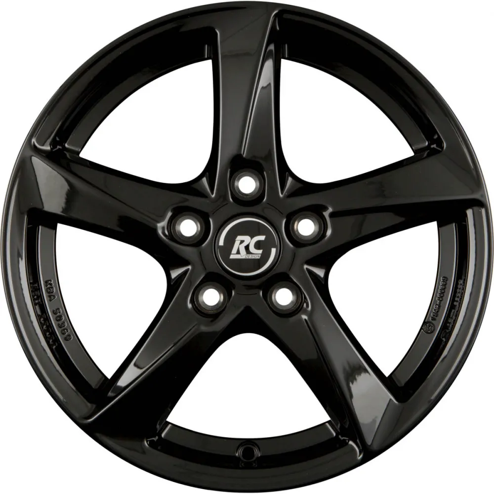 BROCK / RC RC30 6.00x15 4x100.0 ET 50 - felgi aluminiowe (kolor Czarny) - zdjęcie główne
