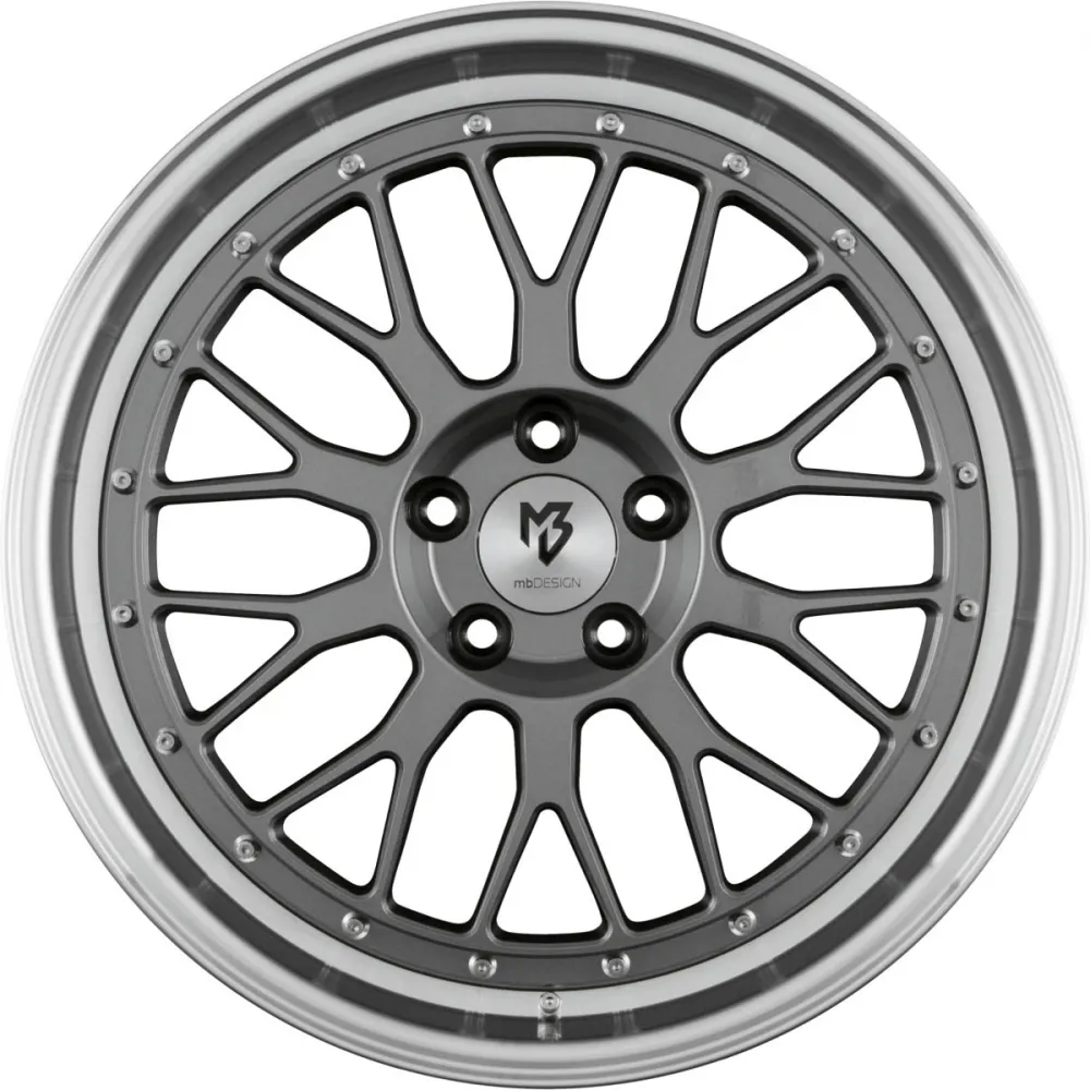 MB-DESIGN LV1 9.00x20 5x112.0 ET 42 - felgi aluminiowe (kolor Grafitowy) - zdjęcie główne